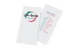 FUNNY Buon Appetito 1000 servetten motief "Guten Appetit ich leer Italië 2-laags 8 vouw wit pulp 40x40 cm