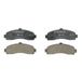 Bosch Bp573 Plaquettes de frein - Avant - ECE-R90 - 1 jeu de 4 plaquettes
