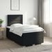 Maison Exclusive - Lit boxspring avec matelas noir 120 x 200 cm Tissu