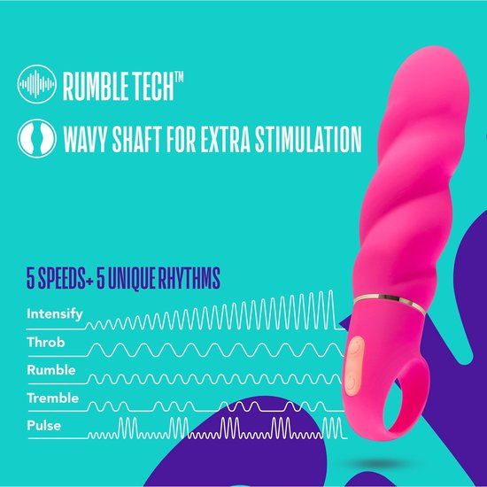 Aria - Amazing AF - G-Spot Vibrator - Fuchsia Roze
