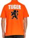 Bellatio Decorations Tijger Holland supporter poloshirt - heren - oranje met leeuw - Nederland fan / EK / WK polo shirt / kleding XXL