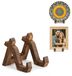Support de presentation en bois de pin - 10 cm - Bois - Support decoratif en bois