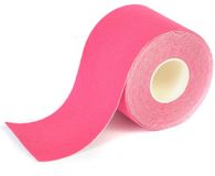 SPORTHERAPY Kinesiologie-tape voor sport en professionele tape, gecertificeerd medisch apparaat, gekleurde fysiotherapie tape, 5 cm x 5 m (kleur: fuchsia, hoeveelheid: 1)