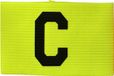 Precision - aanvoerdersband C - fluor geel - maat junior