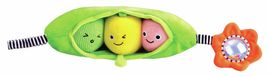 Hape Pea Pod Pals – Sensorisch Babyspeelgoed met 3 Zachte Erwtjes | Vanaf 6 Maanden