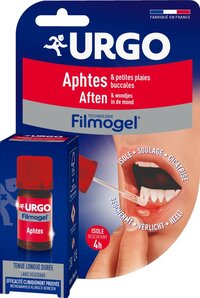 Urgo Aften Mondwondjes Fruitsmaak Filmogel 6ml