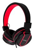 COOL Accesorios Toronto Hoofdtelefoons Bedraad Hoofdband Gamen Zwart, Rood