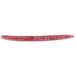 Yamamoto 9-10-197 Senko Clear Worm Bass Lokken, 5-Inch, 10-Pack, Rood