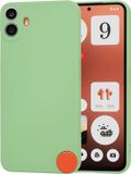 Techsuit Hoesje geschikt voor Nothing CMF Phone 1 - Soft Flex Silicone Back Cover - Mint Green