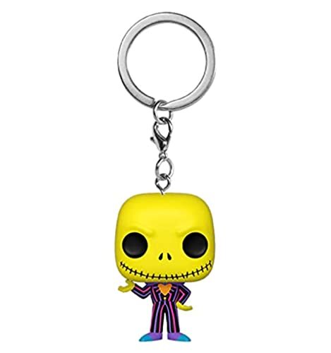 Funko POP Keychain: The Nightmare Before Christmas - Blacklight - Jack