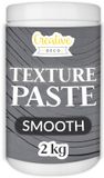 Creative Deco Structuurpasta met Gladde 2 kg | Donker Grijs Fijne Pasta voor Kunstprojecten voor Acrylverf Eenvoudig te Gebruiken met een Spatel Voor het Creëren van 3D-effecten, Structuren