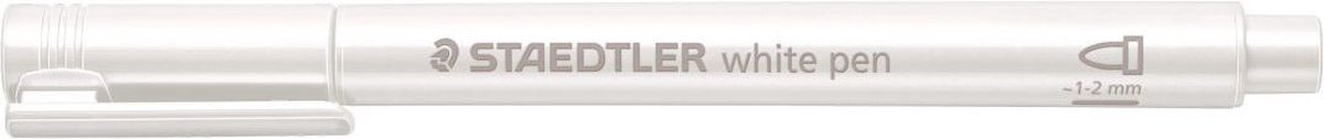 Staedtler marker Metallic 8323, wit 10 stuks