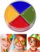 Maskworld Crème schmink rood-blauw-geel-groen carnaval make-up 15ml