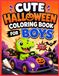Halloween Coloring Book for Boys Ages 1-5