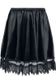 Sinister Gothic Short Skirt Dames Minirok - Zwart - L