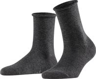 FALKE Active Breeze eenkleurig lyocell sokken dames grijs - maat 39-42