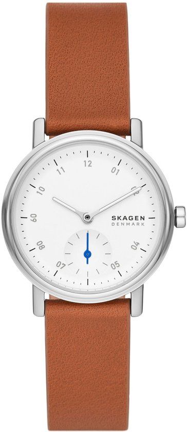 Skagen KUPPEL LILLE SKW3103 - Dameshorloge - Zilverkleurig - Wit - 32 mm