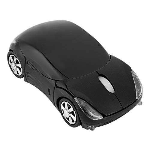 ciciglow Draadloze muis, 1600 DPI hoge optische gamingmuizen voor gaming-pc's(black)