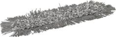Vikan DAMP 43 vlakmop 40cm klittenband - Grijs