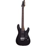 Schecter C-6 Deluxe FR Satin Black guitare électrique