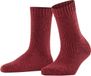 FALKE Marble Cloud gedessineerd wol katoen sokken dames bruin - maat 39-42