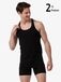 Blackspade Blackspade Onderhemd zwart
