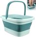 Ibenzoa® Bain de pieds pliable avec massage, 15 litres