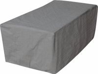 Eurotrail Waterdichte Tafelhoes Tuin Rechthoekig, Cantonic 200x110x75cm, Grijs