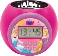 Lexibook Disney Princess Projector Wekker - Nachtlampje - LCD Scherm - Batterijen