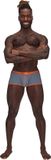 LINGERIE OUTLETMale Power Male Power Uplift Mini Short - S Grijs