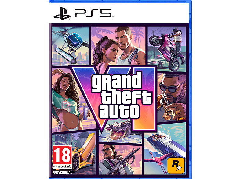 Rockstar Grand Theft Auto VI - PS5 - Code in a box