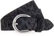 Tamaris Riem Leer - Dames - 75 cm - black-anthracite