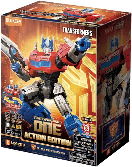 Blokees Transformers One Action Edition: Optimus Prime