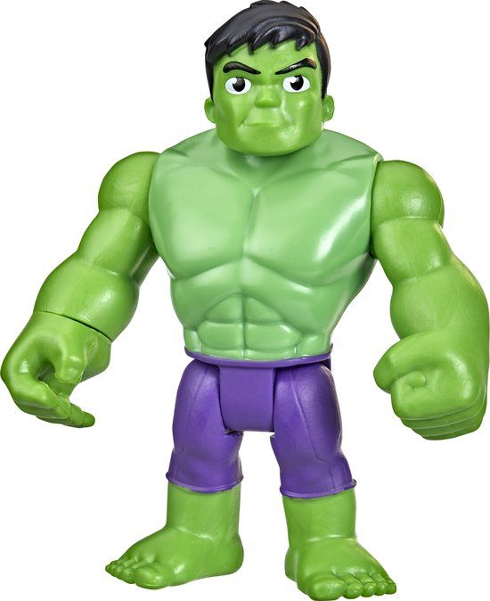 Marvel Spidey and His Amazing Friends: Hulk Action Figure - The Avengers - 4+ Years