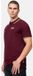 Lonsdale Velton Poloshirt Heren XXL Oxblood/Yellow/White