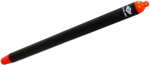 Wedo 2368 antennes aanwijzer (24 cm, uittrekbaar tot 126 cm lengte) zwart/rood