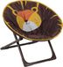 Merkloos Relaxdays Kindercampingstoel - opvouwbaar - zithoogte 20 cm - leeuw