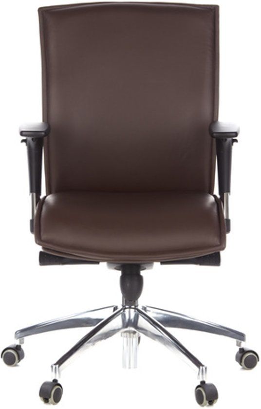 HJH OFFICE Murano 10 - Bureaustoel - Directiestoel - Luxe - Bruin