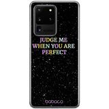 ERT GROUP Telefoonhoes voor Samsung S20 Ultra Original en officieel gelicentieerd Babaco patroon Judge me 002