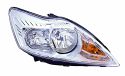 TarosTrade 37-0375-R-11475 koplamp voor elektrisch chroom met motor Oe rechts