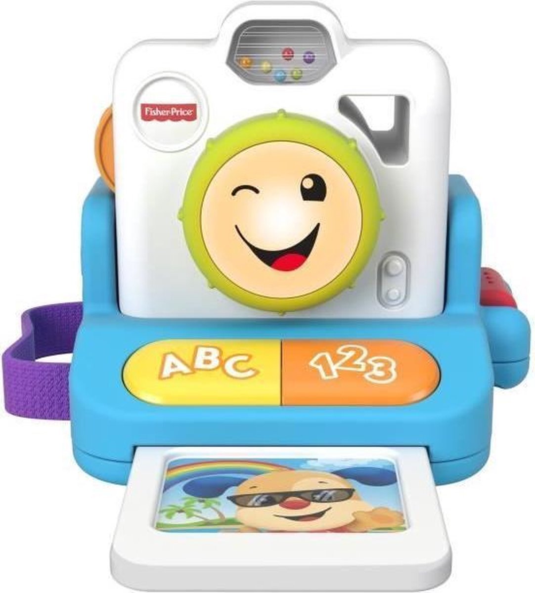 Fisher-Price VISSER-PRIJS Lacht & Awakening My First Camera - GMX43 - Activity toy - van 6 tot 36 maanden