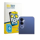 BROTECT Screenprotector 6 Stuks voor Vivo V70 FE (ALLEEN Camera Lens) Beschermglas Transparant