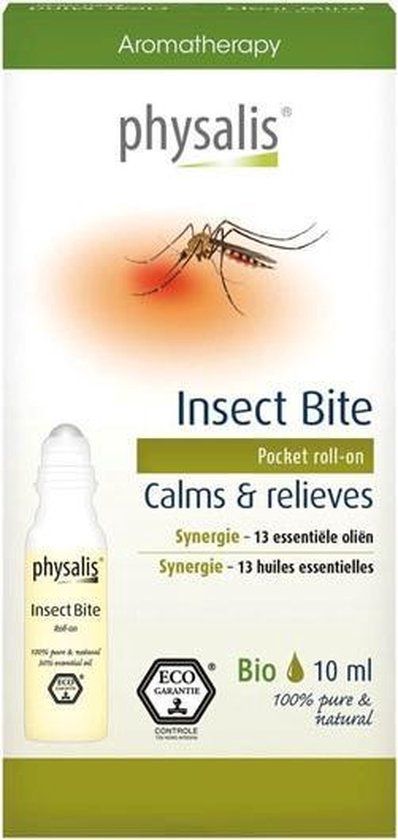 Physalis Aromatherapy Pocket Roll-On Insect Bite - 10ml