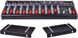 CSR-63 Citronic CSR-63 Rack-mountable Mixer 9 Kanaals DSP+BT 6 mono + 3 stereo