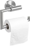HUSH. Living Toiletrolhouder Zonder Klep Wandmontage Geborsteld Staal RVS