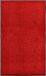 vidaXL Deurmat wasbaar 90x150 cm rood