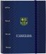 Safta A4 4 Rings Binder With 100 Sheets Fc Barcelona Ringband Blauw Kinderen