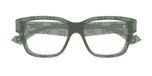 Gucci GG1428O Lunettes de Vue Homme Vert Carrées 55mm