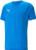 Puma Team Cup Shirt Manches Courtes Homme - Electric Blue Lemonade