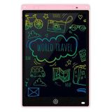 Rose Tablette de dessin LCD 12 pour enfants
